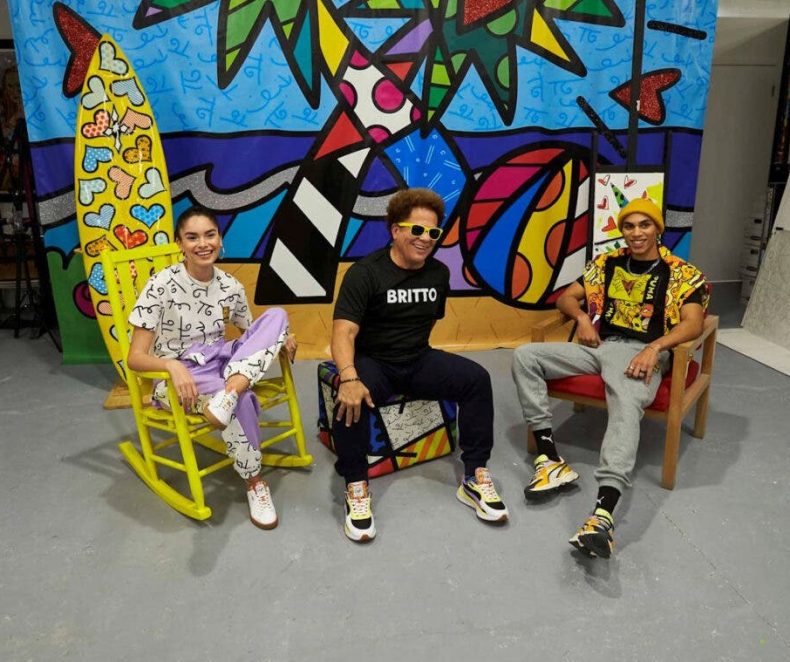 Die Zusammenarbeit Puma x Romero Britto ist eine Ode an den Optimismus