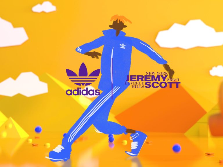 Glänze in deiner Lieblingsfarbe aus der adidas x Jeremy Scott Kollektion